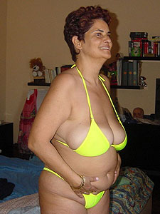 Reife Lady mit Charme